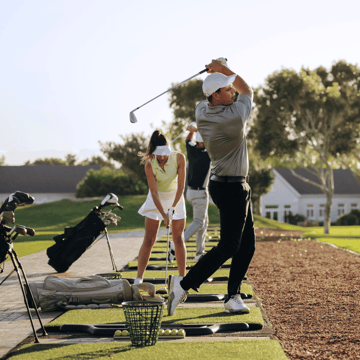 XYPN Couple golfing in Connecticut