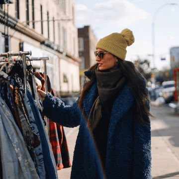 XYPN woman shopping in Manhattan